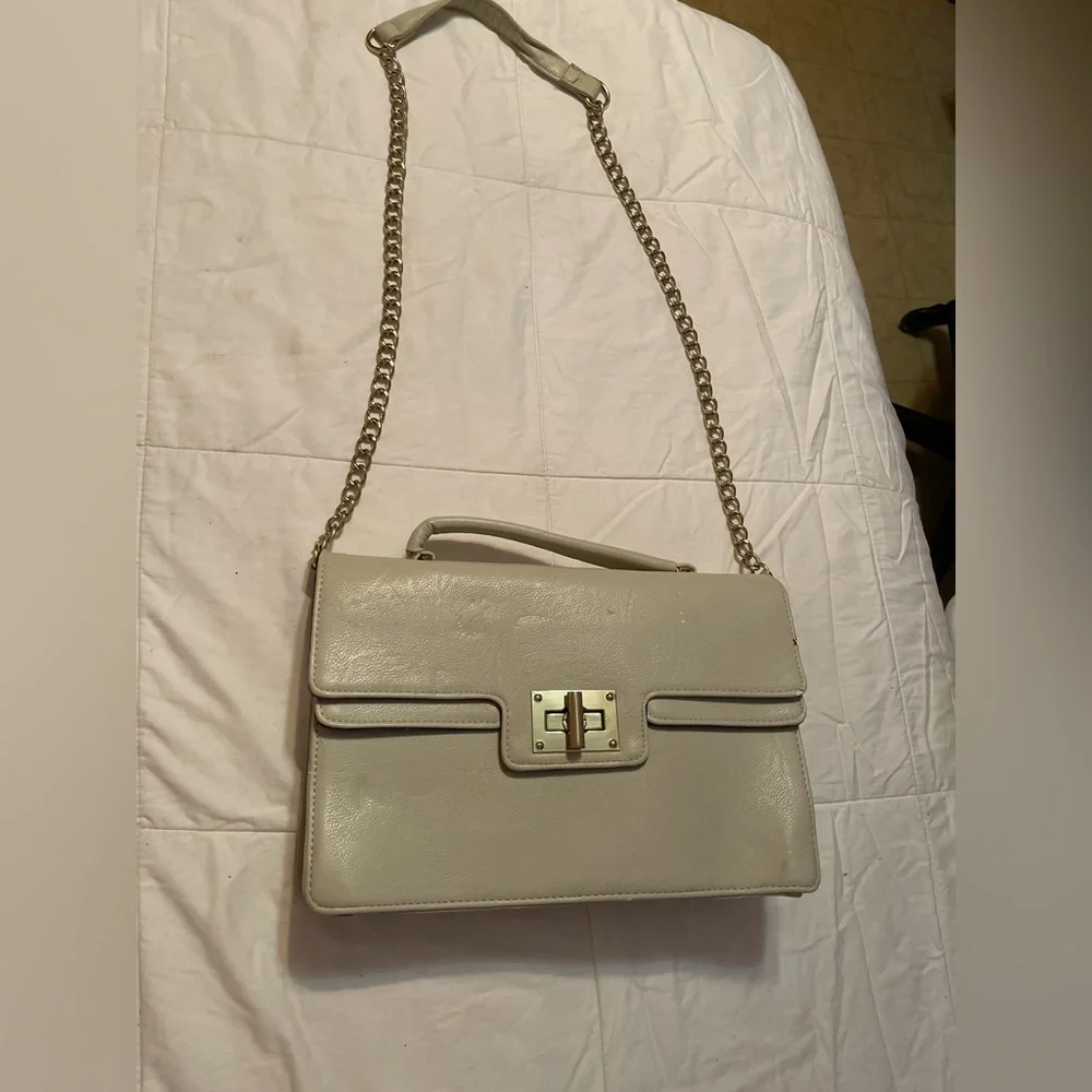 Elegant Cream Handbag by Olivia + Joy